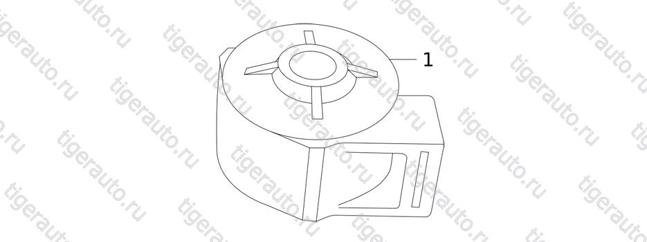 PROTECTIVE SLEEVE-ELECTROMAGNETIC VALVE Chery Tiggo 5 (T21)