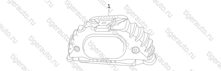 HEAT INSULATION COVER Chery Tiggo 5 (T21)