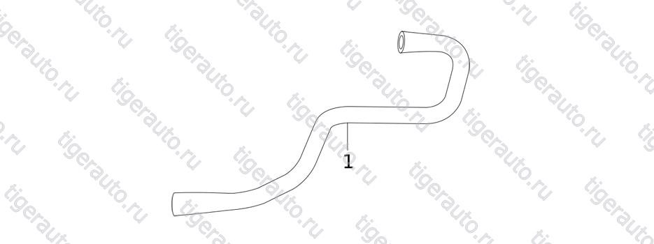 WATER OUTLET HOSE-OIL COOLER Chery Tiggo 5 (T21)
