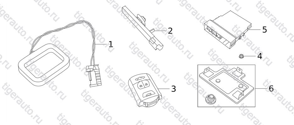 Чертеж PASSIVE STARTUP Chery Tiggo 5 (T21) PASSIVE STARTUP Chery Tiggo 5 (T21)