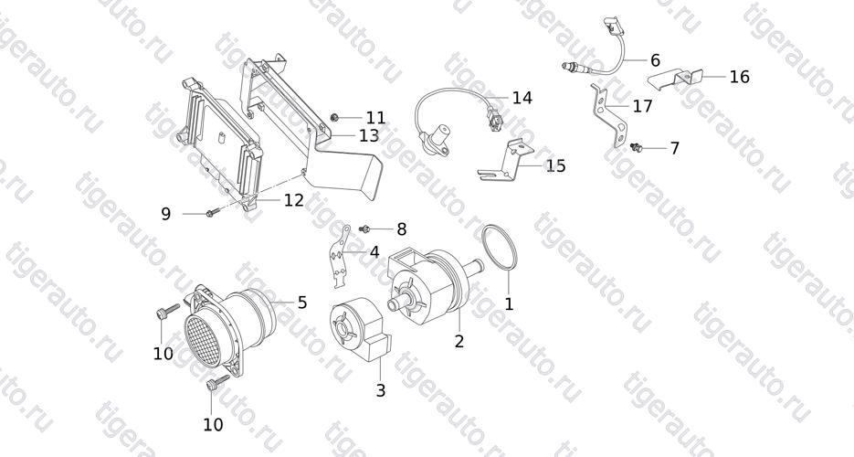 ENGINE EFI(ELECTRONIC FUEL INJECTION)CONTROL SYSTEM (BA) Chery Tiggo 5 (T21)
