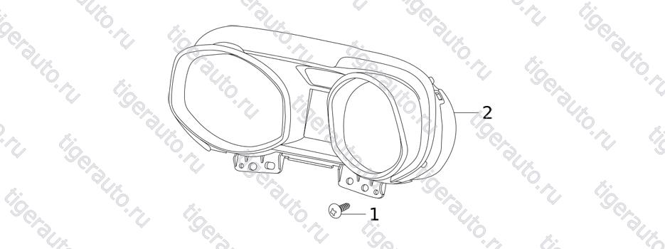 INSTRUMENT CLUSTER  Chery Tiggo 5 (T21)