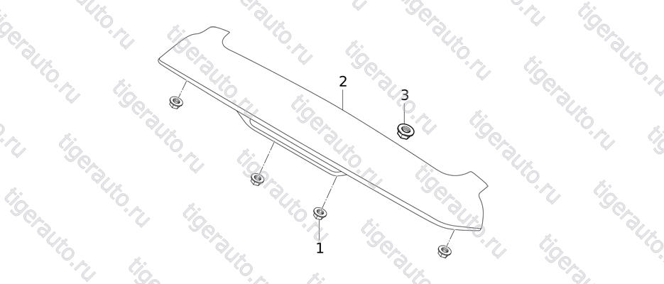 SPOILER  Chery Tiggo 5 (T21)