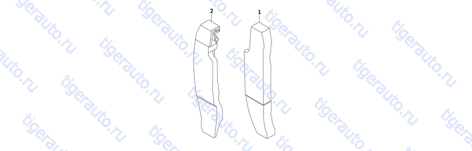 FENDER SPONGE ASSY Chery Very (A13A)