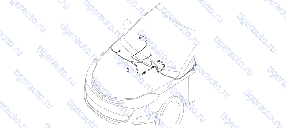 WIRING HARNESS-AIR BAG Chery Very (A13A)