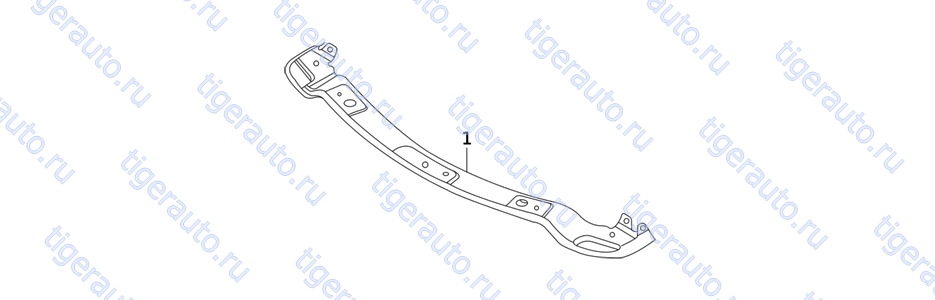 UPR CROSSBEAM-FR BUMPER Chery Very (A13A)