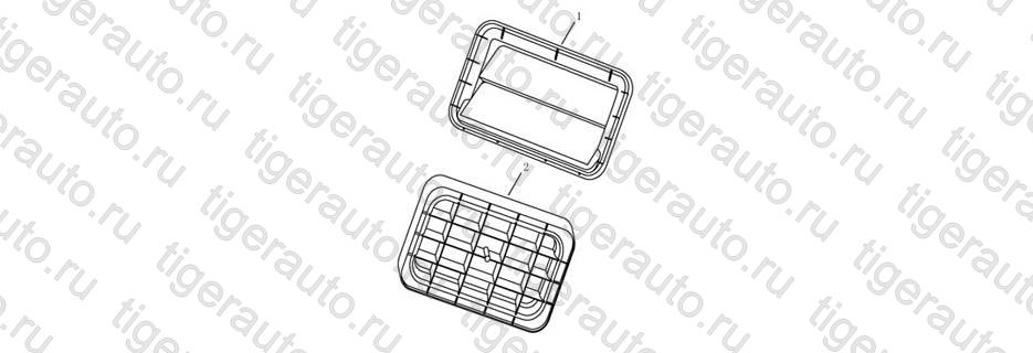 TRUNK VENT Geely Emgrand EC8