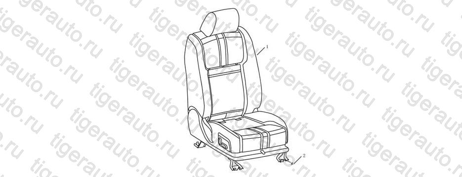 Чертеж RF SEAT# Geely Emgrand EC8 RF SEAT# Geely Emgrand EC8