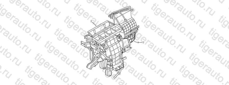 Чертеж HVAC Geely Emgrand EC8 HVAC Geely Emgrand EC8