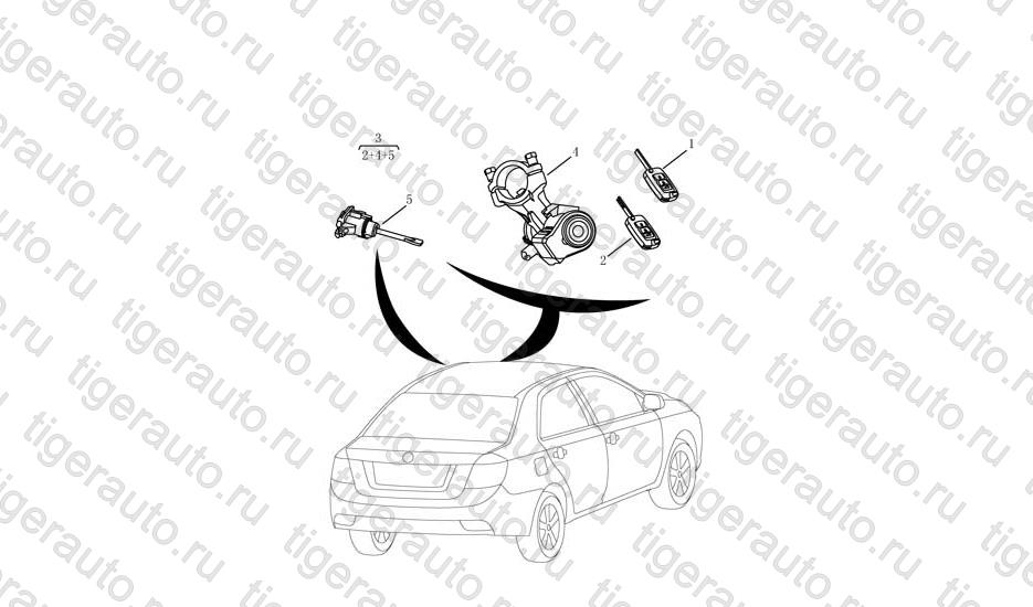IGNITION SYSTEM Geely GC6