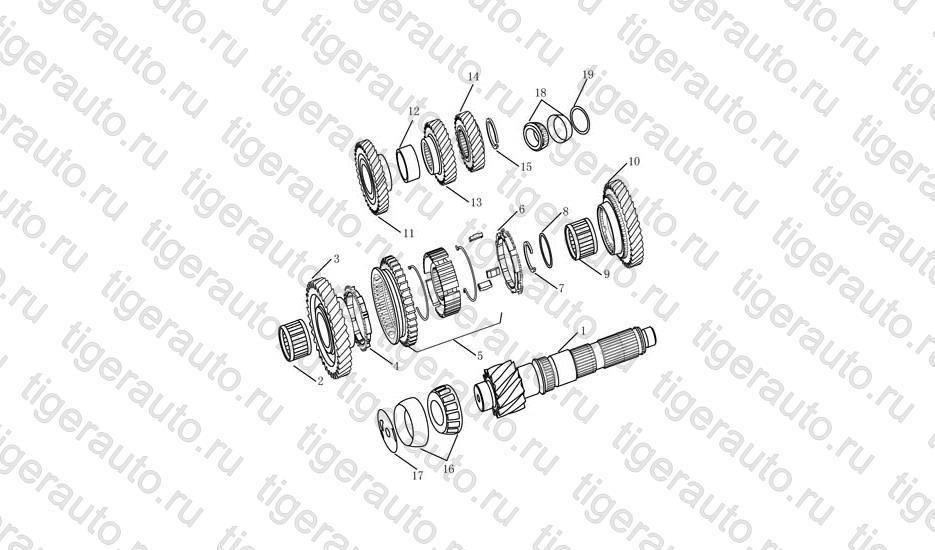 OUTPUT SHAFT# Geely Vision