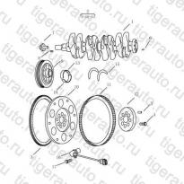 Каталог CRANKSHAFT & FLYWHEEL#2 Geely SC7