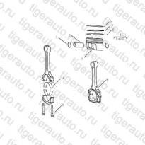 Каталог PISTON & CONNECTING ROD#3 Geely SC7