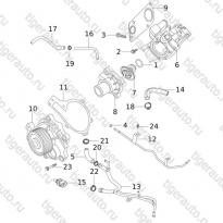 Каталог COOLING SYSTEM (E01AA) Chery Tiggo 5 (T21)