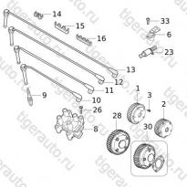 Каталог IGNITION SYSTEM, ELECTRONICALLY CONTROLLED COMPONENT  Chery Tiggo 5 (T21)