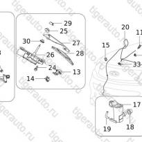 Каталог WINDSCREEN WASHER SYSTEM  Chery Tiggo 5 (T21)