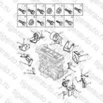 Каталог ENGINE BRACKET Geely Otaka