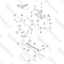 Каталог SUSPENSION Chery Very (A13A)