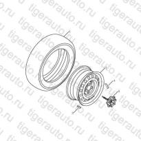Каталог SPARE WHEEL Geely GC6