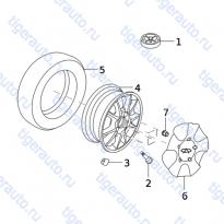 Каталог WHEELS ASSY (AM) Chery Very (A13A)