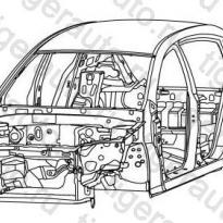 Каталог Кузов (FE-2) Geely Emgrand EC7