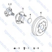 Каталог THE REMAINDER (BRAKE SYSTEM)(01) Chery Very (A13A)