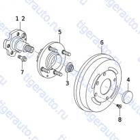 Каталог THE REMAINDER( BRAKE SYSTEM)(BA) Chery Very (A13A)
