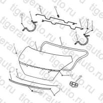 Каталог Крышка багажного отсека (FE-1) Geely Emgrand EC7