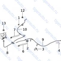Каталог PARKING BRAKE SYSTEM (BA) Chery Very (A13A)