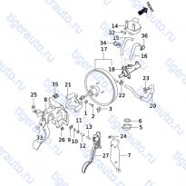 Каталог VACUUM BOOSTER AND OPERATION SYSTEM (01) Chery Very (A13A)