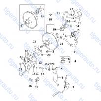Каталог VACUUM BOOSTER AND OPERATION SYSTEM (BA) Chery Very (A13A)