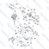 Каталог FORK, FORK BAR, SHIFT SHAFT (10BA) Chery Bonus (A13)